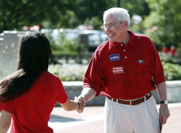 How a white man is competing for Democratic votes in Georgia AP News